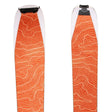 Contour Hybrid Pure climbing skins, tip and tail ski view