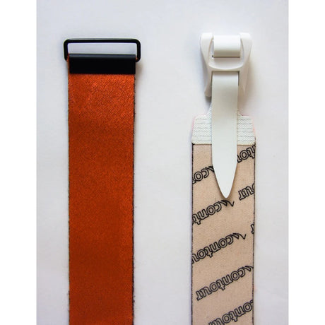 Contour guide backcountry climbing skin, tip and tail connections