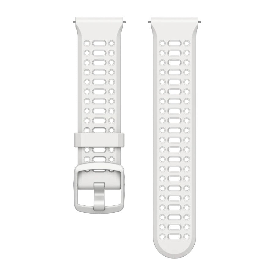 Coros Pace 3 white silicone watch band