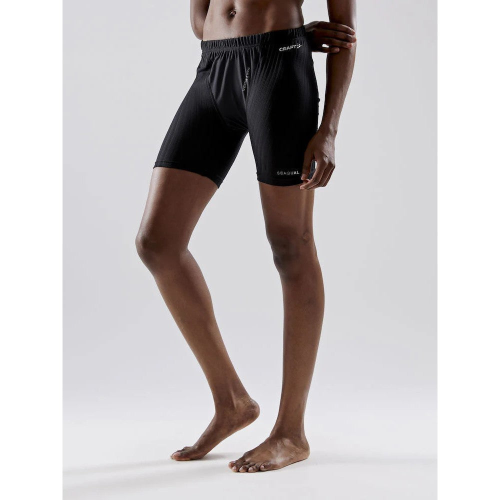 Front on-model view of women's CRAFT active wind boxers