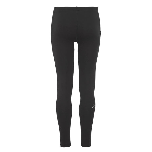 Back view of men's black Craft ADV Essence warm tights