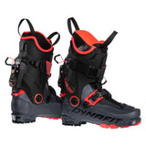 Pair of women's red/coral Blacklight ski boots