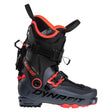 Side view of women's red/coral Blacklight ski boot
