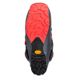Sole of women's red/coral Blacklight ski boot