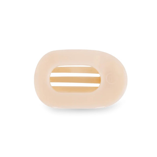 Teleties Small Flat Round Hair Clip