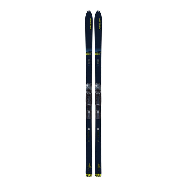 Fischer Excursion 88 Crown/Dual-Skin Xtralite Nordic Skis - spry