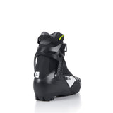 Heel view of women`s Fishcer RC Skate ski boot