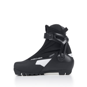 Inner side view of women`s Fishcer RC Skate ski boot