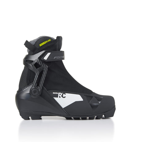 Side view of women`s Fishcer RC Skate ski boot