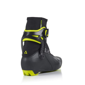 Heel view of men's Fischer RC5 Skate ski boot