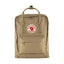 Beige Fjallraven Kanken daypack