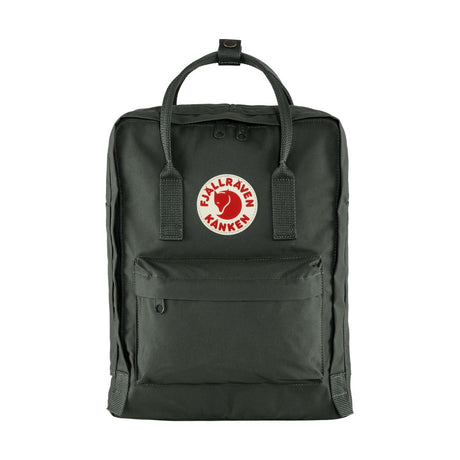 Forest green Fjallraven Kanken daypack