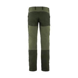 Back view of men's green fjallraven Keb Trousers