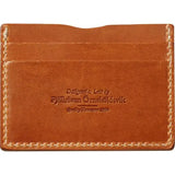 Front of Fjallraven Ovik leather card holder
