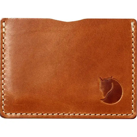 Front of Fjallraven Ovik leather card holder