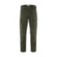 Front view of men's fjallraven vidda pro trousers in forest green