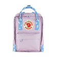 Fjallraven Kanken Mini backpack in lavender/blue colour