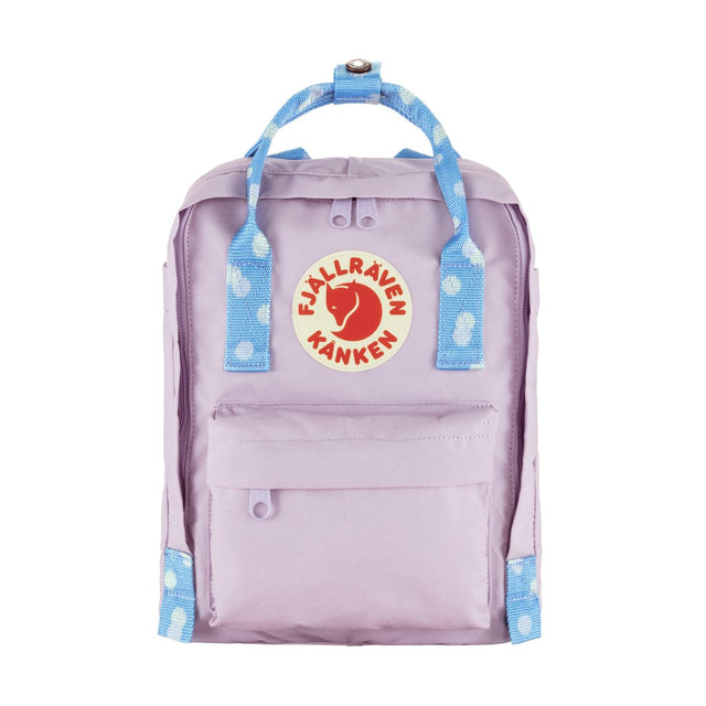Fjallraven Kanken Mini backpack in lavender/blue colour