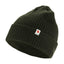 Green Fjallraven rib knit beanie