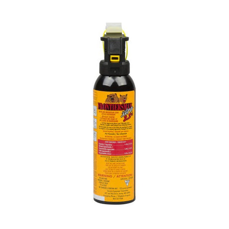 Front view of Frontiersman bear spray