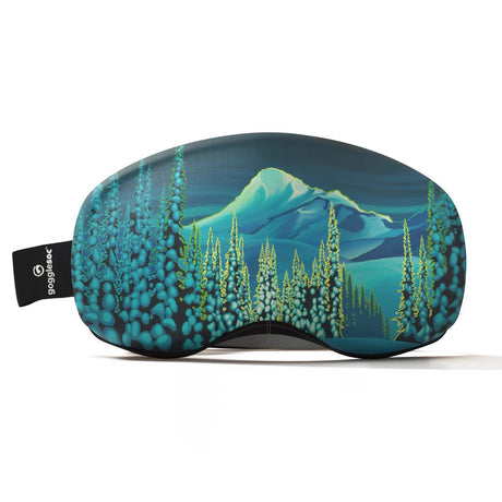 Goggle lens cover, McCrae peak graphic