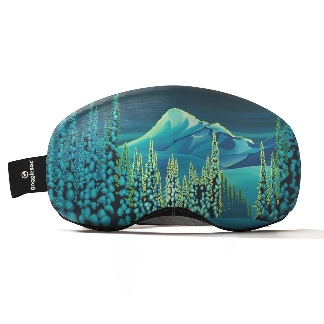 Goggle lens cover, McCrae peak graphic