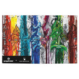 Gogglesoc lens wipe with Asthenospheric mangle graphic