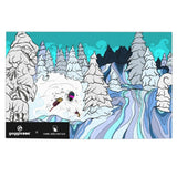 Gogglesoc lens wipe with Into the white room graphic