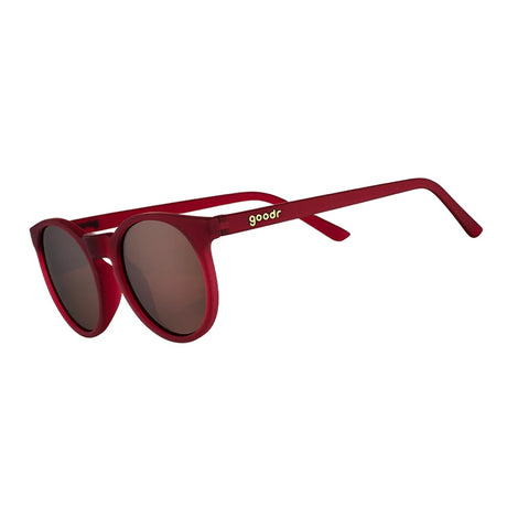 goodr Circle G sunglasses, 'I'm Wearing Burgundy?'