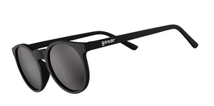 goodr Circle G sunglasses, 'It's not black, it's obsidian'