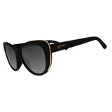 Goodr glam G sunglasses in 'it's noir darling' colour
