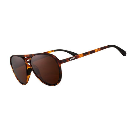 goodr mach g sunglasses in 'Amelia Earhart ghosted me' colour