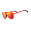 goodr mach g sunglasses in 'Captain Blunt's red-eye' colour