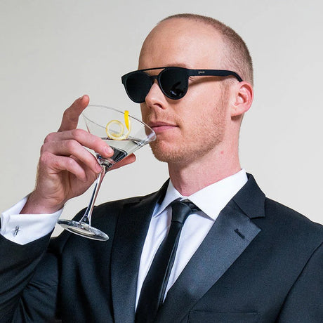 Model wearing goodr PHG sunglasses