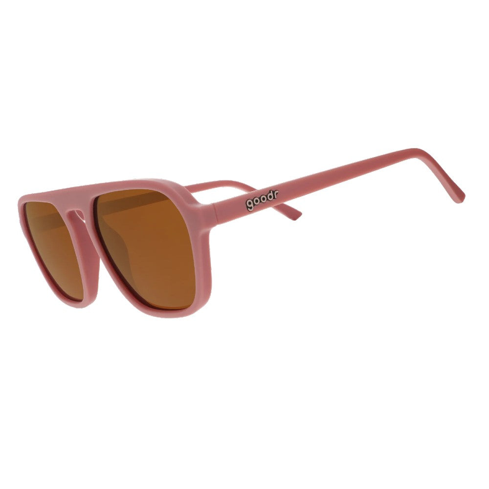 goodr Retro G sunglasses, 'Threaten me with a good time'