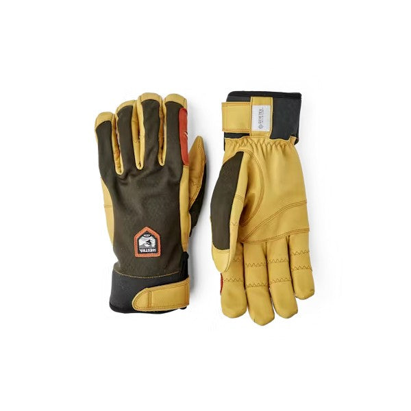 Hestra Ergo Grip gloves in dark forest/natural brown colour