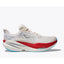 Side view of men's white Hoka Mach X 3 running shoe