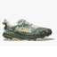 Side view of men's Hoka Speedgoat 6 gore-tex running shoe in green
