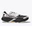 Side view of men's black/white Hoka Speedgoat 7 running shoe