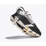 Sole of men's black/white Hoka Speedgoat 7 running shoe