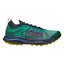 Side view of men's Hoka Zinal 2 trail running sho in tech green/strata colour
