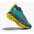 Sole view of women's Hoka Zinal 2 trail running shoe in tech green/strata colour