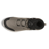 Top view of a taupe/black Icebug Alne studded winter boot