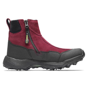 Inner side view of women's mulberry Icebug Metro2 winter studded boot