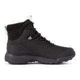 Inner side view of a black Icebug Pace 4 studded winter boot
