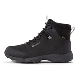 Side view of a black Icebug Pace 4 studded winter boot