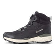 Side view of men's black Icebug Rover 2 studded hiking boot