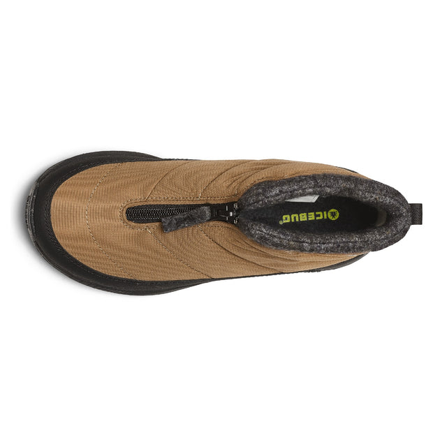 Top view of women's pecan-coloured Icebug Sala winter boot