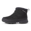 Side view of women's black Icebug Sala winter studded boot