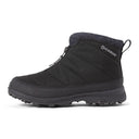 Side view of women's black Icebug Sala winter studded boot